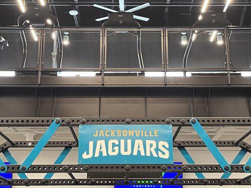 Jacksonville Jaguars Practice Facility metal railing